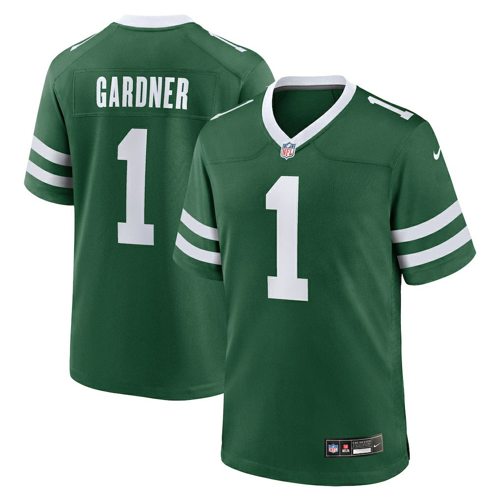 Ahmad Sauce Gardner New York Jets Game Jersey Legacy Green | Nike for Sale