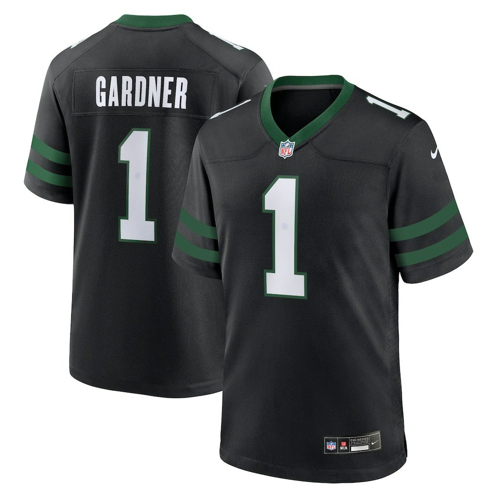 Ahmad Sauce Gardner New York Jets Alternate Game Jersey Legacy Black | Nike for Sale