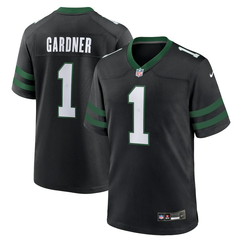 Ahmad Sauce Gardner New York Jets Alternate Game Jersey Legacy Black | Nike for Sale
