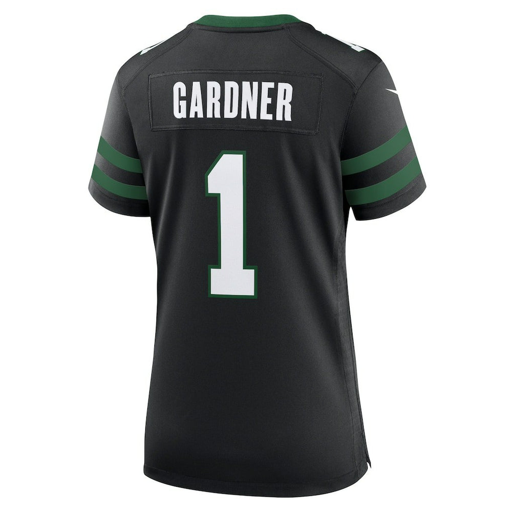 Ahmad Sauce Gardner New York Jets Women's Alternate Game Jersey Legacy Black | Nike for Sale