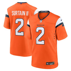 Patrick Surtain II Denver Broncos Mile High Collection Game Jersey Orange | Nike for Sale