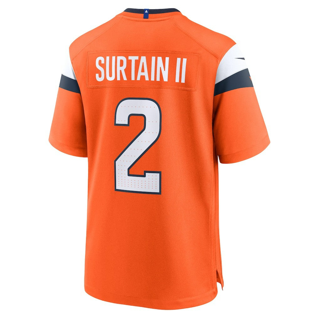 Patrick Surtain II Denver Broncos Mile High Collection Game Jersey Orange | Nike for Sale