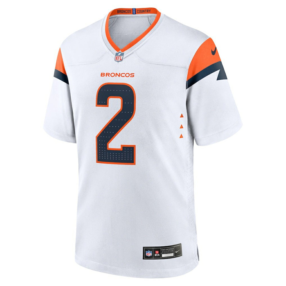 Patrick Surtain II Denver Broncos Mile High Collection Game Jersey White | Nike for Sale