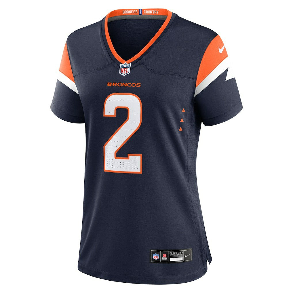 Patrick Surtain II Denver Broncos Women's Mile High Collection Alternate Game Jersey Navy | Nike for Sale