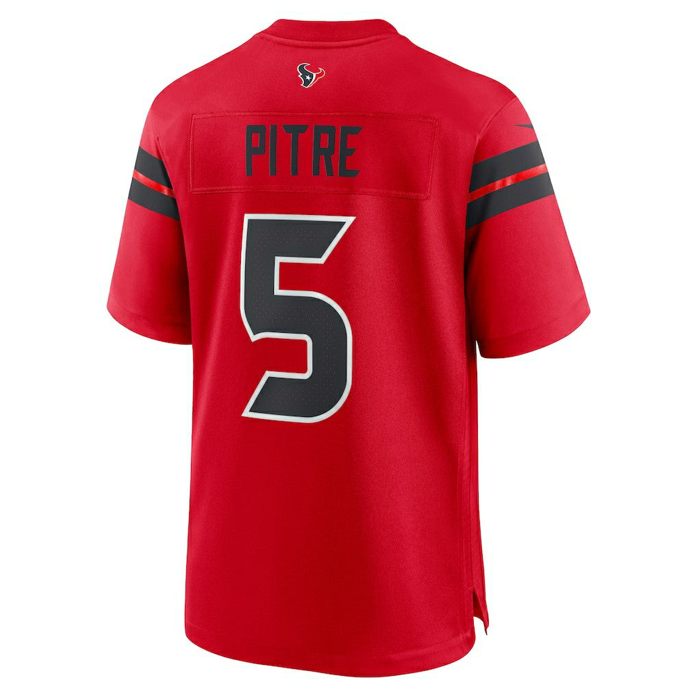 Jalen Pitre Houston Texans Alternate Game Jersey Red | Nike for Sale