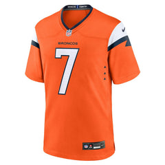 John Elway Denver Broncos Mile High Collection Retired Player Game Jersey Orange | Nike for Sale