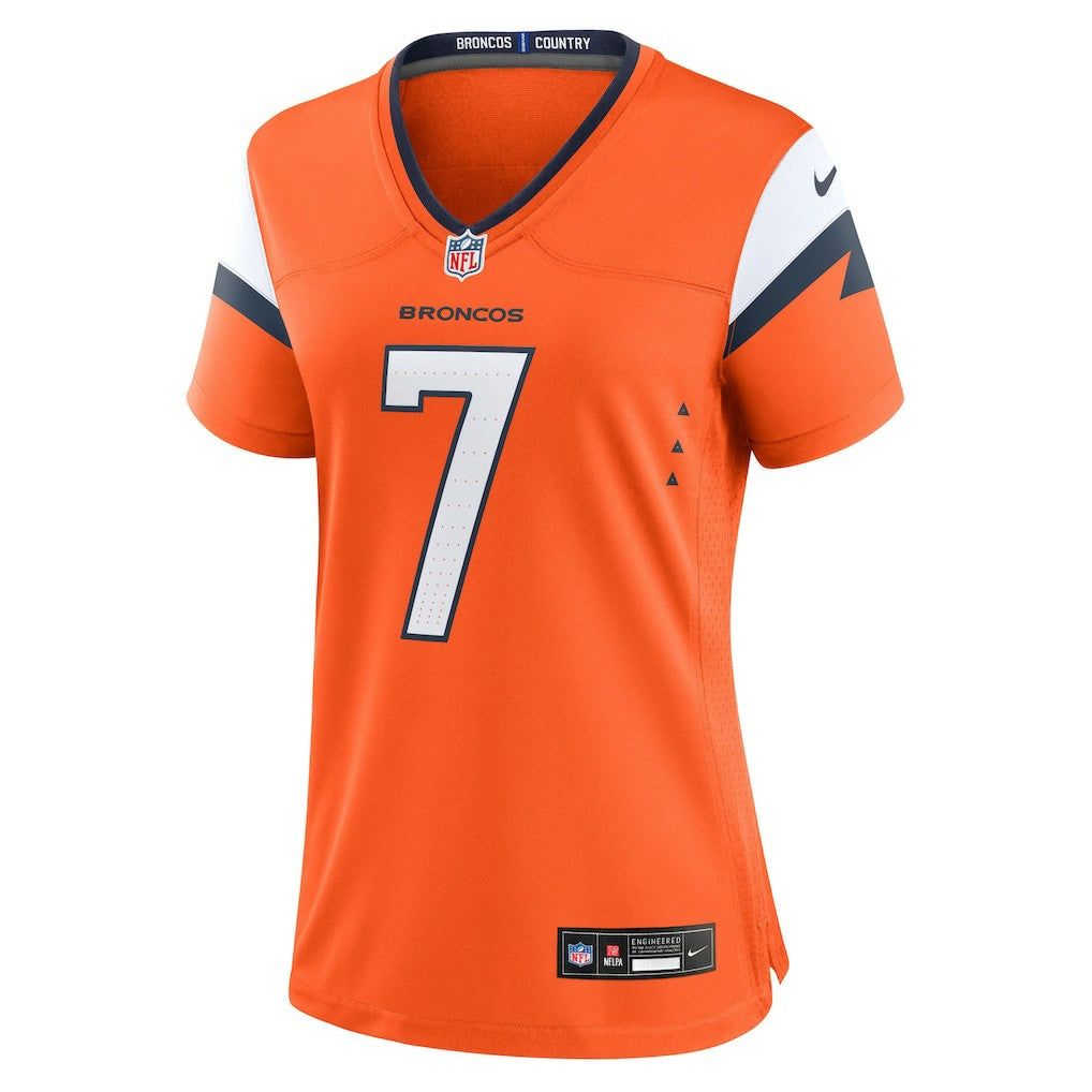 John Elway Denver Broncos Women's Mile High Collection Retired Player Game Jersey Orange | Nike for Sale