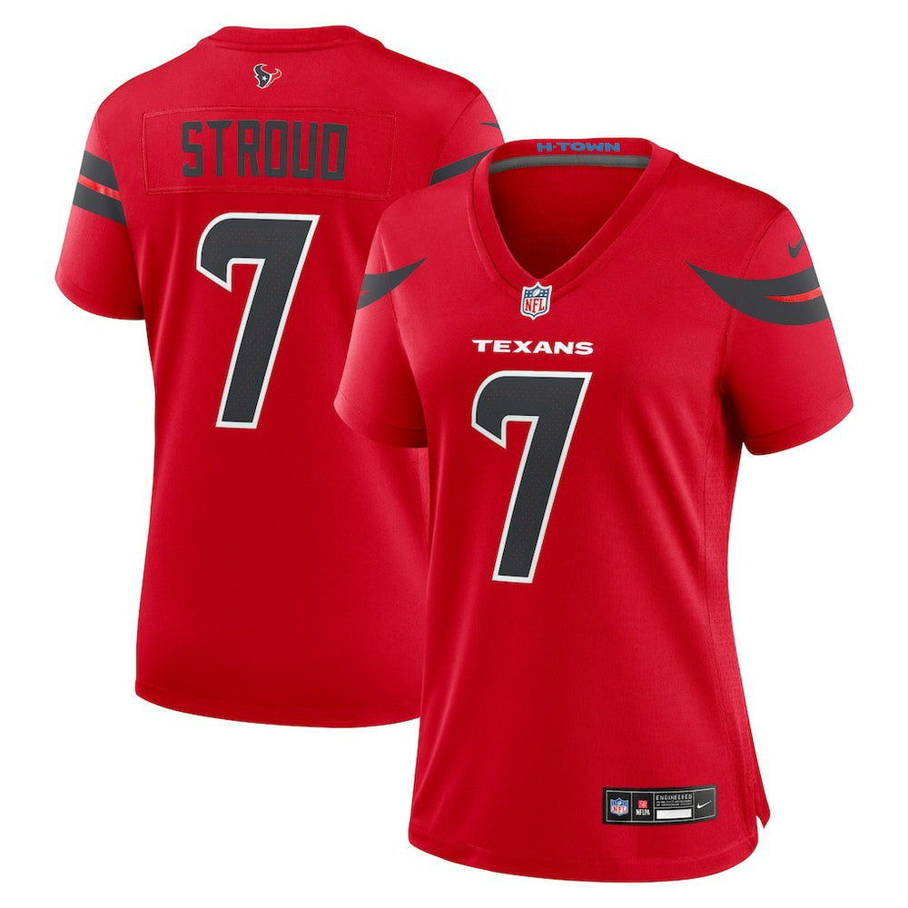 C.J. Stroud Houston Texans Women's Alternate Game Jersey Red | Nike for Sale