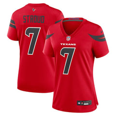 C.J. Stroud Houston Texans Women's Alternate Game Jersey Red | Nike for Sale