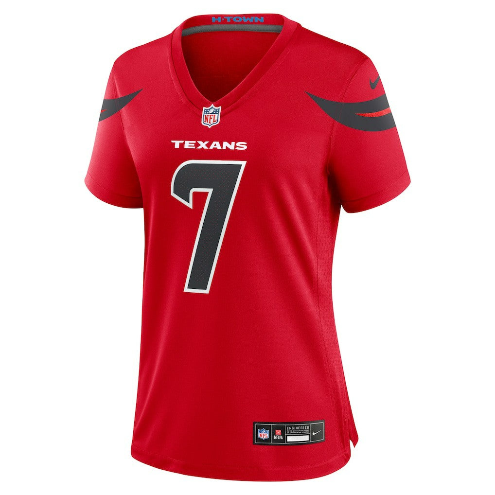 C.J. Stroud Houston Texans Women's Alternate Game Jersey Red | Nike for Sale