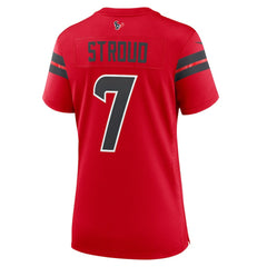 C.J. Stroud Houston Texans Women's Alternate Game Jersey Red | Nike for Sale