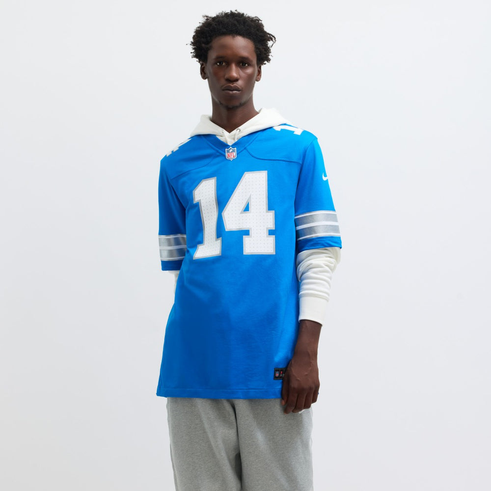 Amon-Ra St. Brown Detroit Lions Game Jersey Blue | Nike for Sale