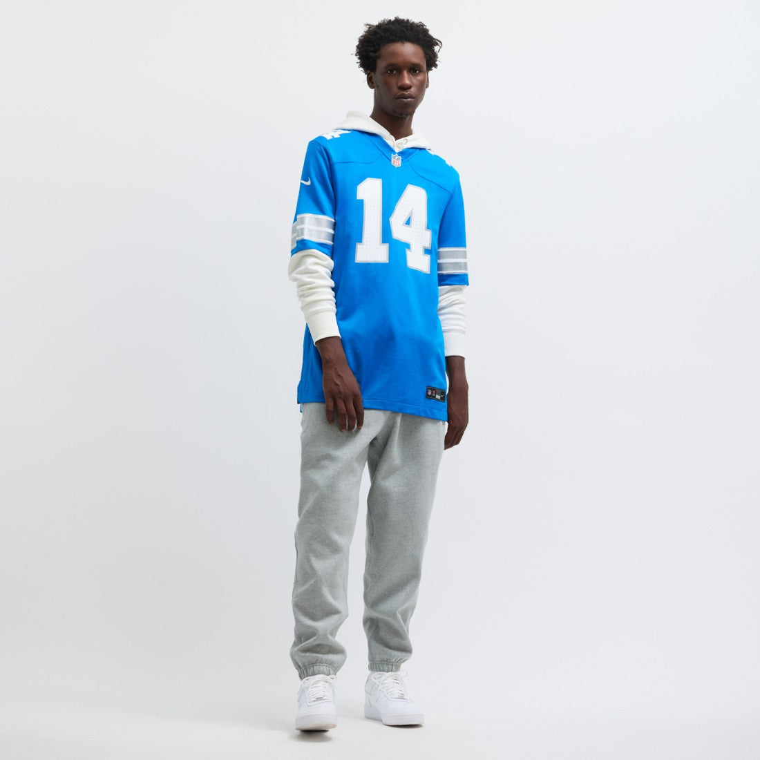 Amon-Ra St. Brown Detroit Lions Game Jersey Blue | Nike for Sale