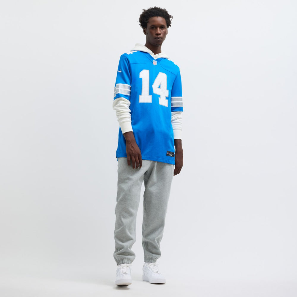 Amon-Ra St. Brown Detroit Lions Game Jersey Blue | Nike for Sale