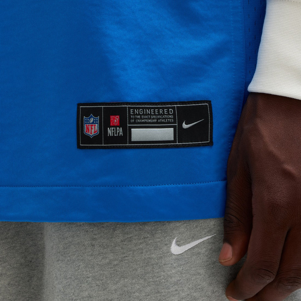 Amon-Ra St. Brown Detroit Lions Game Jersey Blue | Nike for Sale