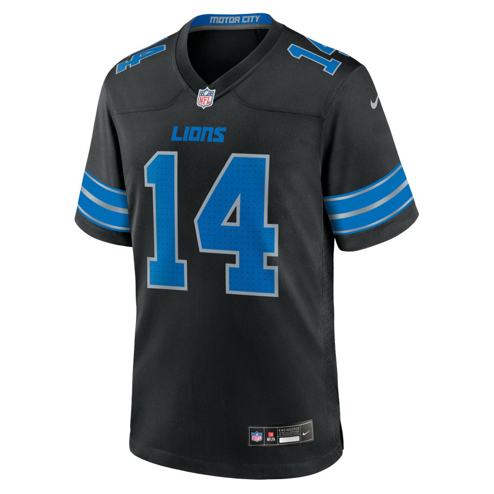 Amon-Ra St. Brown Detroit Lions 2nd Alternate Game Jersey Black | Nike for Sale