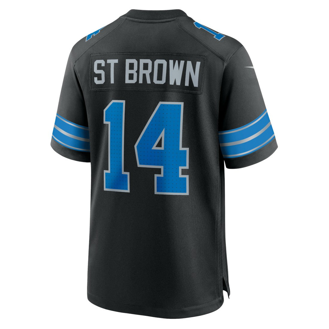 Amon-Ra St. Brown Detroit Lions 2nd Alternate Game Jersey Black | Nike for Sale