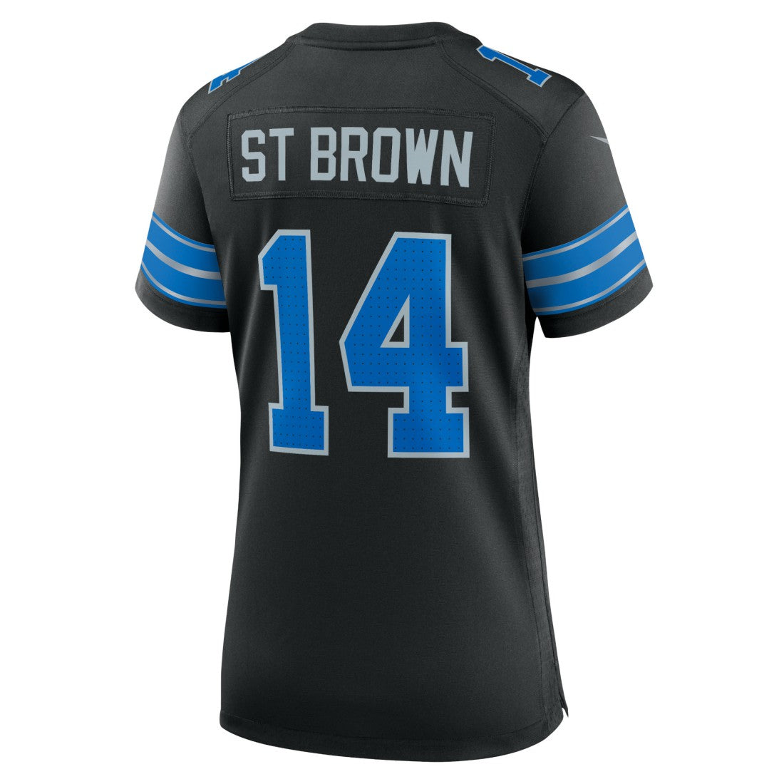 Amon-Ra St. Brown Detroit Lions Women's 2nd Alternate Game Jersey Black | Nike for Sale