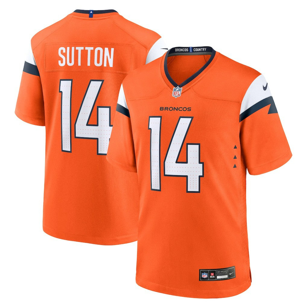 Courtland Sutton Denver Broncos Mile High Collection Game Jersey Orange | Nike for Sale