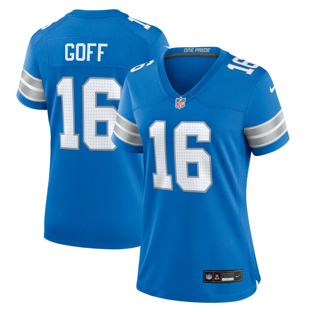 Jared Goff Detroit Lions Women's Game Jersey Blue | Nike for Sale