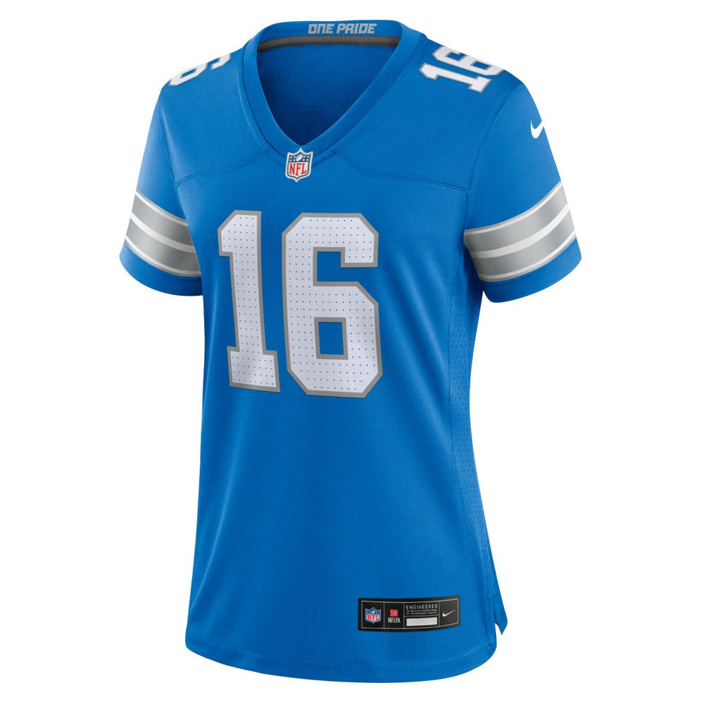 Jared Goff Detroit Lions Women's Game Jersey Blue | Nike for Sale