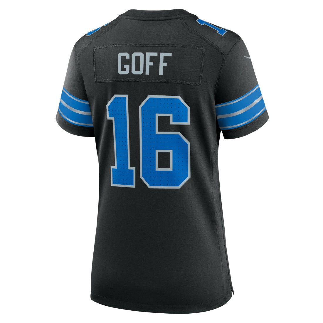 Jared Goff Detroit Lions Women's 2nd Alternate Game Jersey Black | Nike for Sale