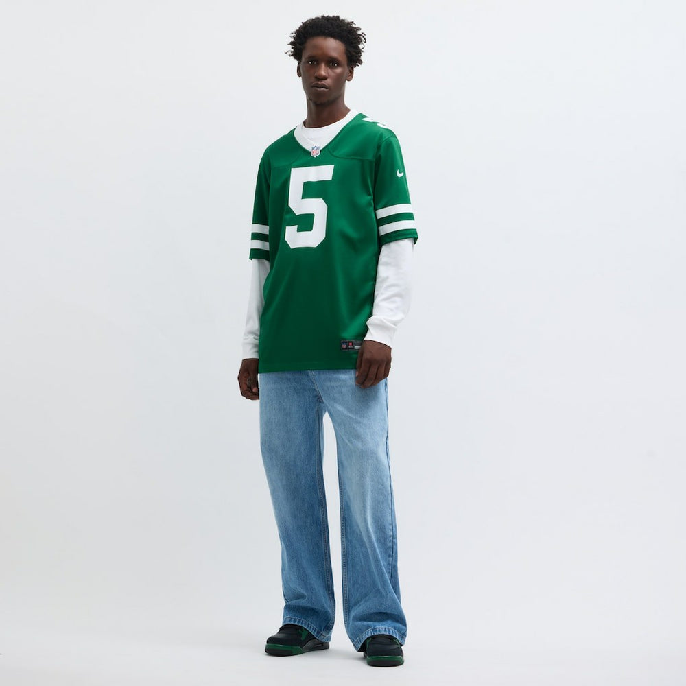 Garrett Wilson New York Jets Game Jersey Legacy Green | Nike for Sale