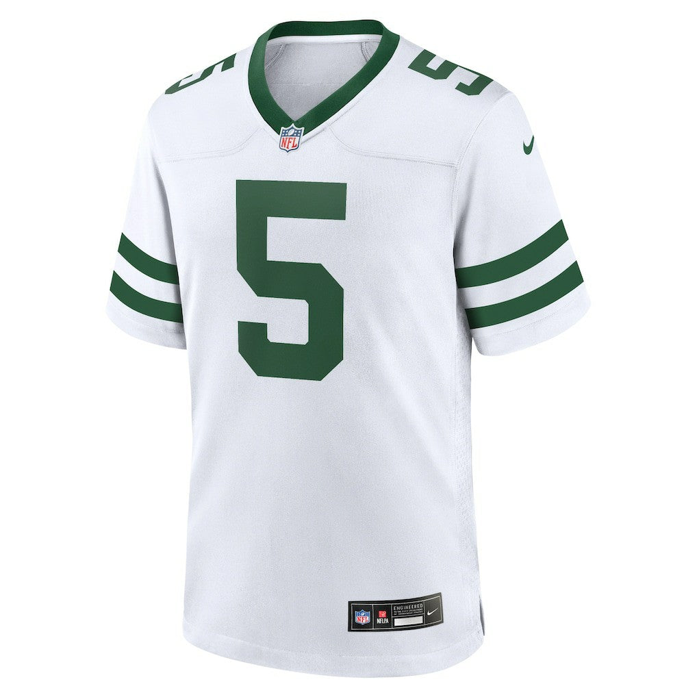 Garrett Wilson New York Jets Game Jersey Legacy White | Nike for Sale