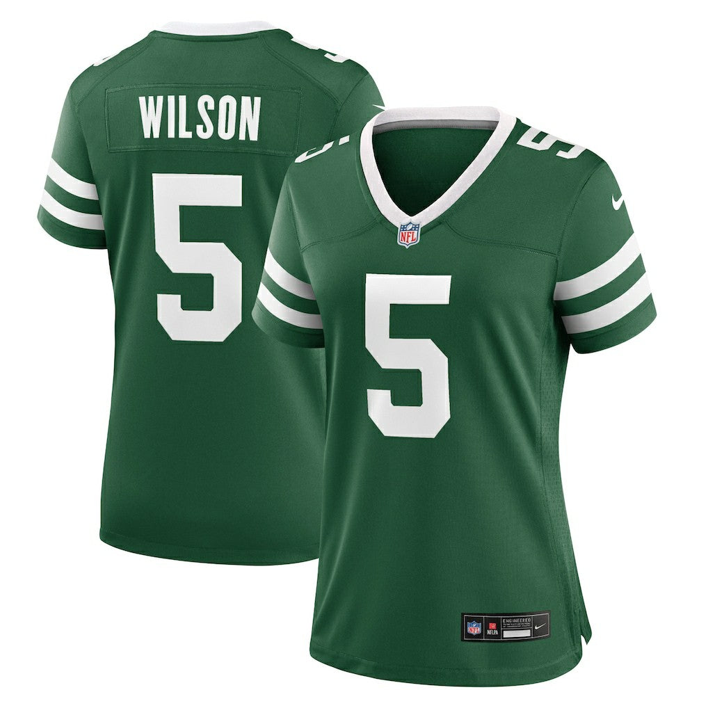 Garrett Wilson New York Jets Women's Game Jersey Legacy Green | Nike for Sale