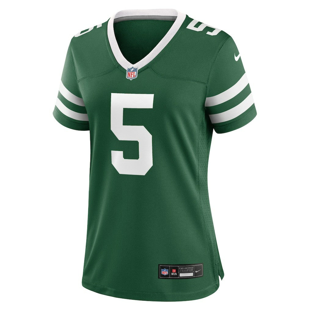 Garrett Wilson New York Jets Women's Game Jersey Legacy Green | Nike for Sale
