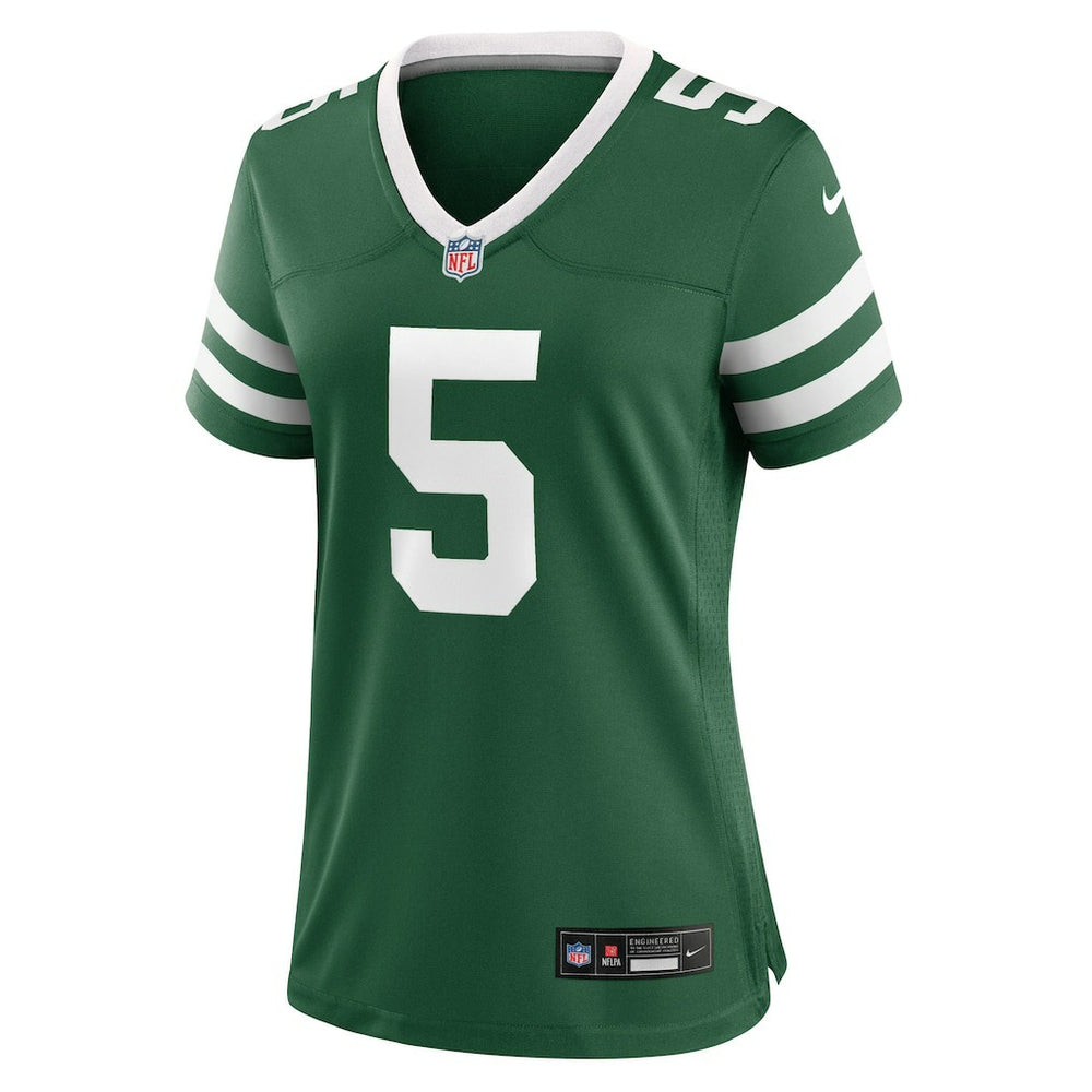 Garrett Wilson New York Jets Women's Game Jersey Legacy Green | Nike for Sale