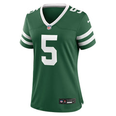 Garrett Wilson New York Jets Women's Game Jersey Legacy Green | Nike for Sale