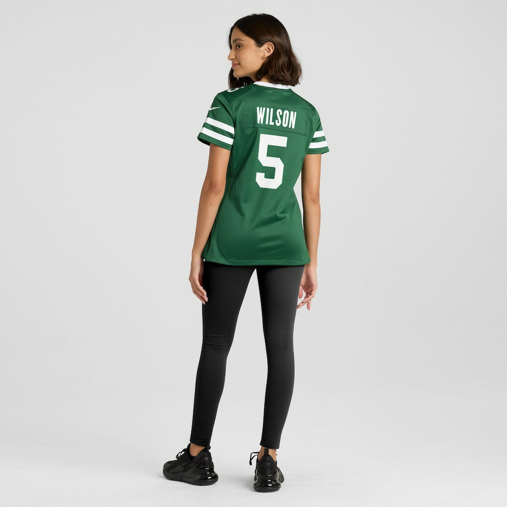 Garrett Wilson New York Jets Women's Game Jersey Legacy Green | Nike for Sale