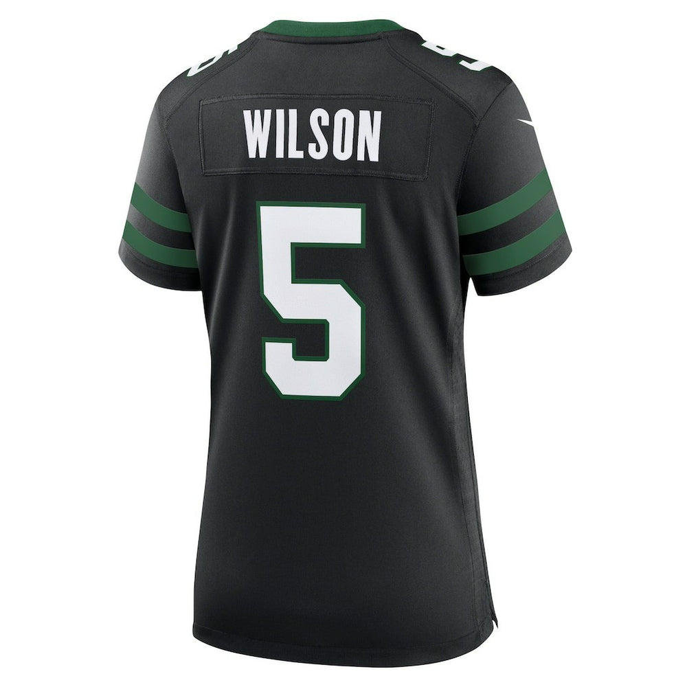 Garrett Wilson New York Jets Women's Alternate Game Jersey Legacy Black | Nike for Sale
