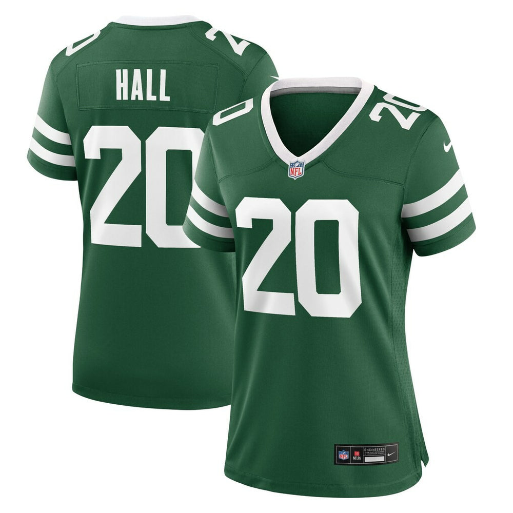 Breece Hall New York Jets Women's Game Jersey Legacy Green | Nike for Sale