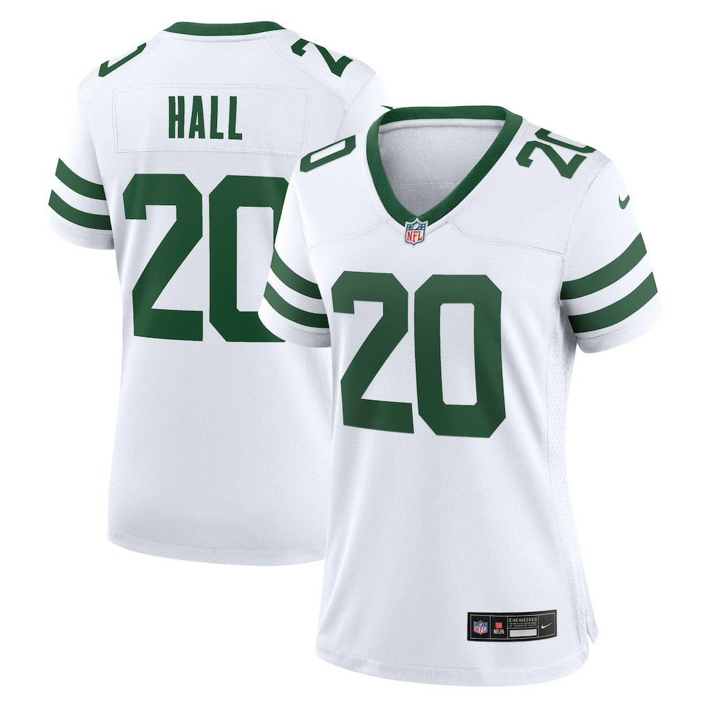 Breece Hall New York Jets Women's Game Jersey Legacy White | Nike for Sale