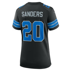 Barry Sanders Detroit Lions Women's 2nd Alternate Retired Player Game Jersey Black | Nike for Sale