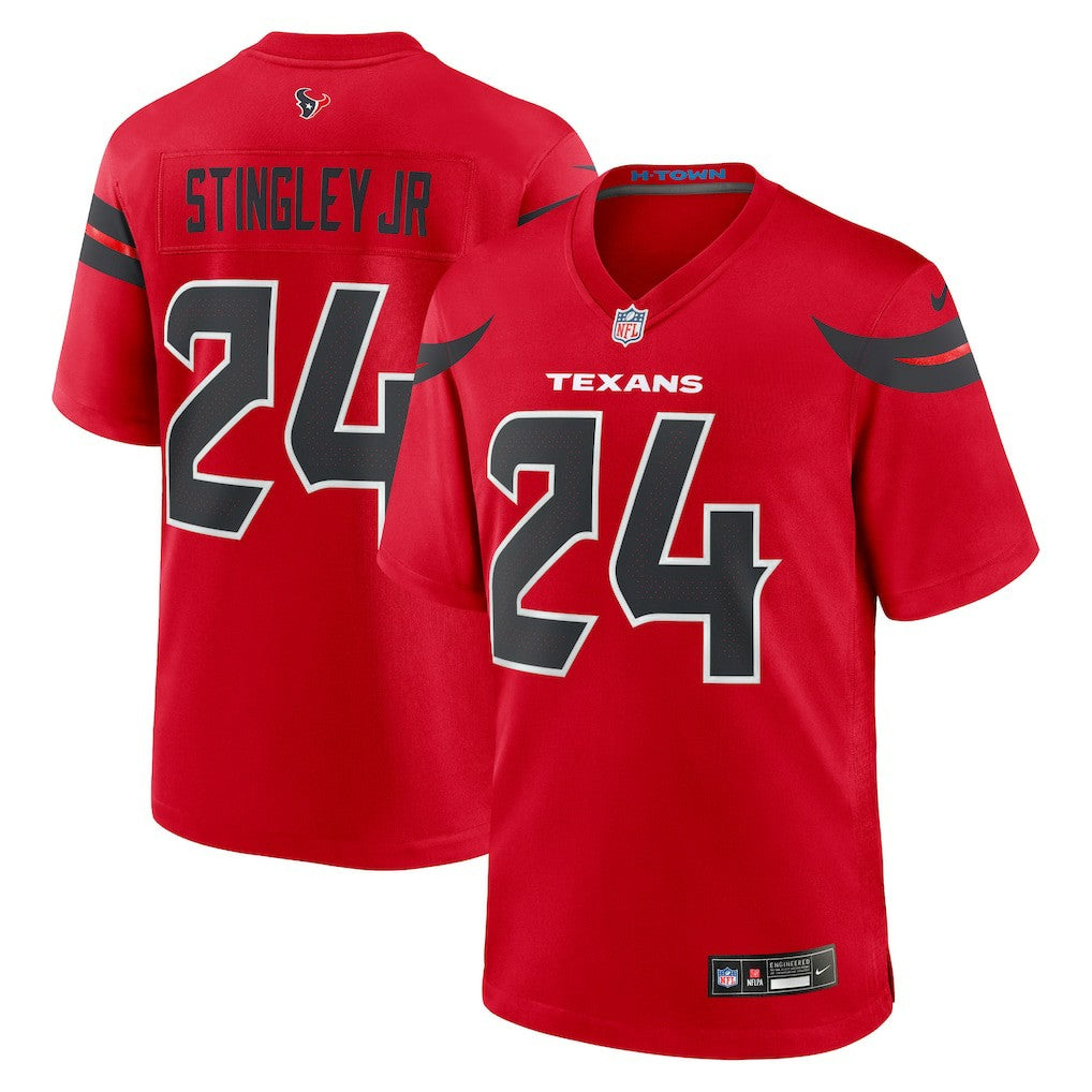 Derek Stingley Jr. Houston Texans Alternate Game Jersey Red | Nike for Sale
