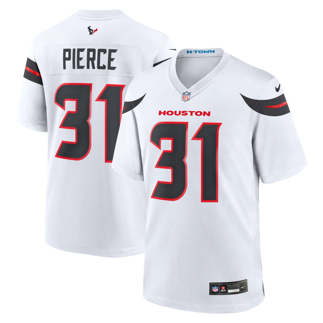 Dameon Pierce Houston Texans Game Jersey White | Nike for Sale