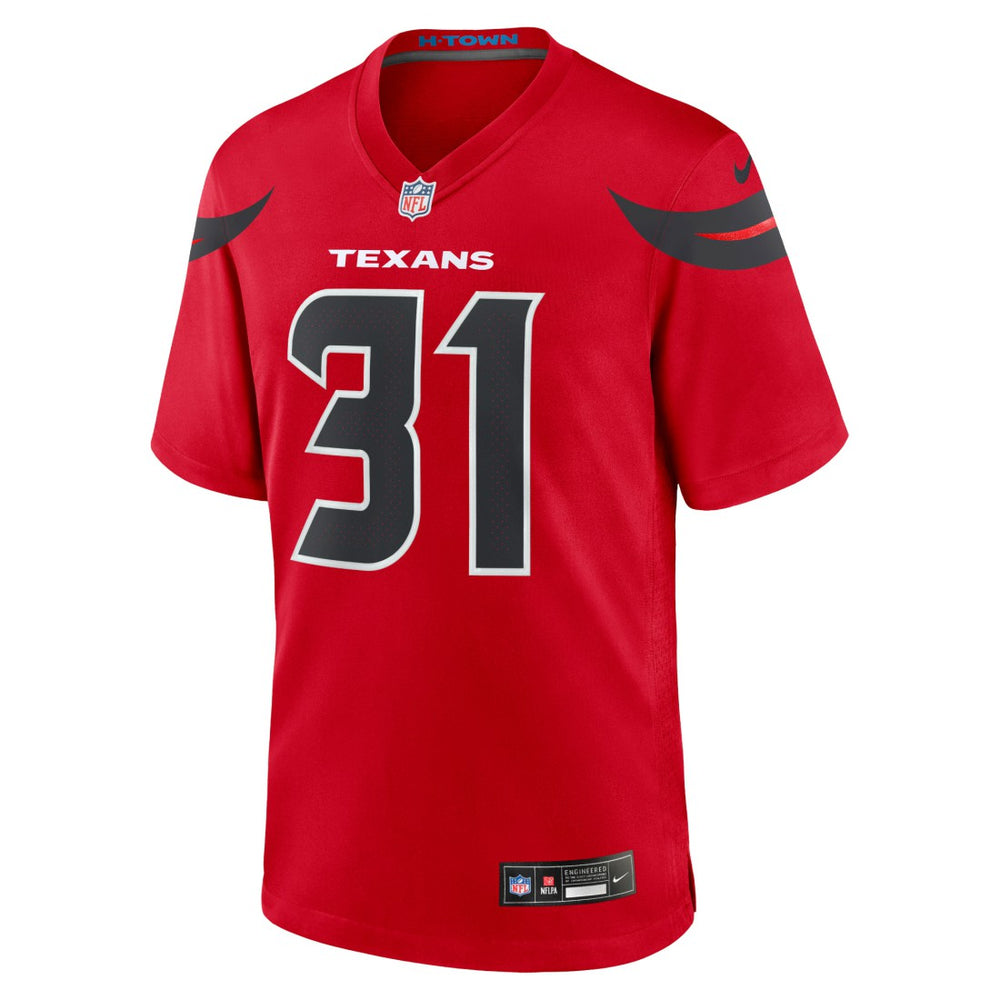Dameon Pierce Houston Texans Alternate Game Jersey Red | Nike for Sale