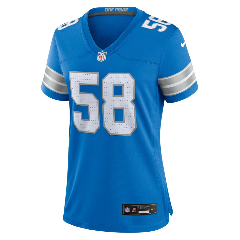 Penei Sewell Detroit Lions Women's Game Jersey Blue | Nike for Sale
