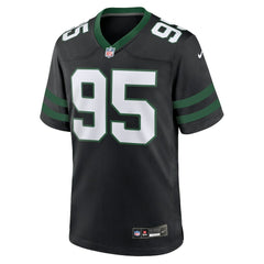 Quinnen Williams New York Jets Alternate Game Jersey Legacy Black | Nike for Sale