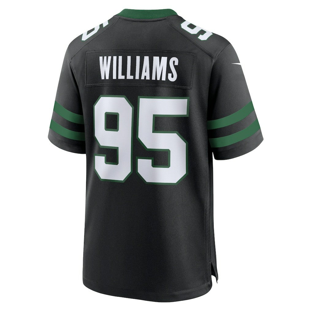 Quinnen Williams New York Jets Alternate Game Jersey Legacy Black | Nike for Sale