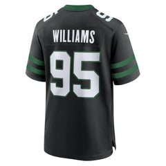 Quinnen Williams New York Jets Alternate Game Jersey Legacy Black | Nike for Sale