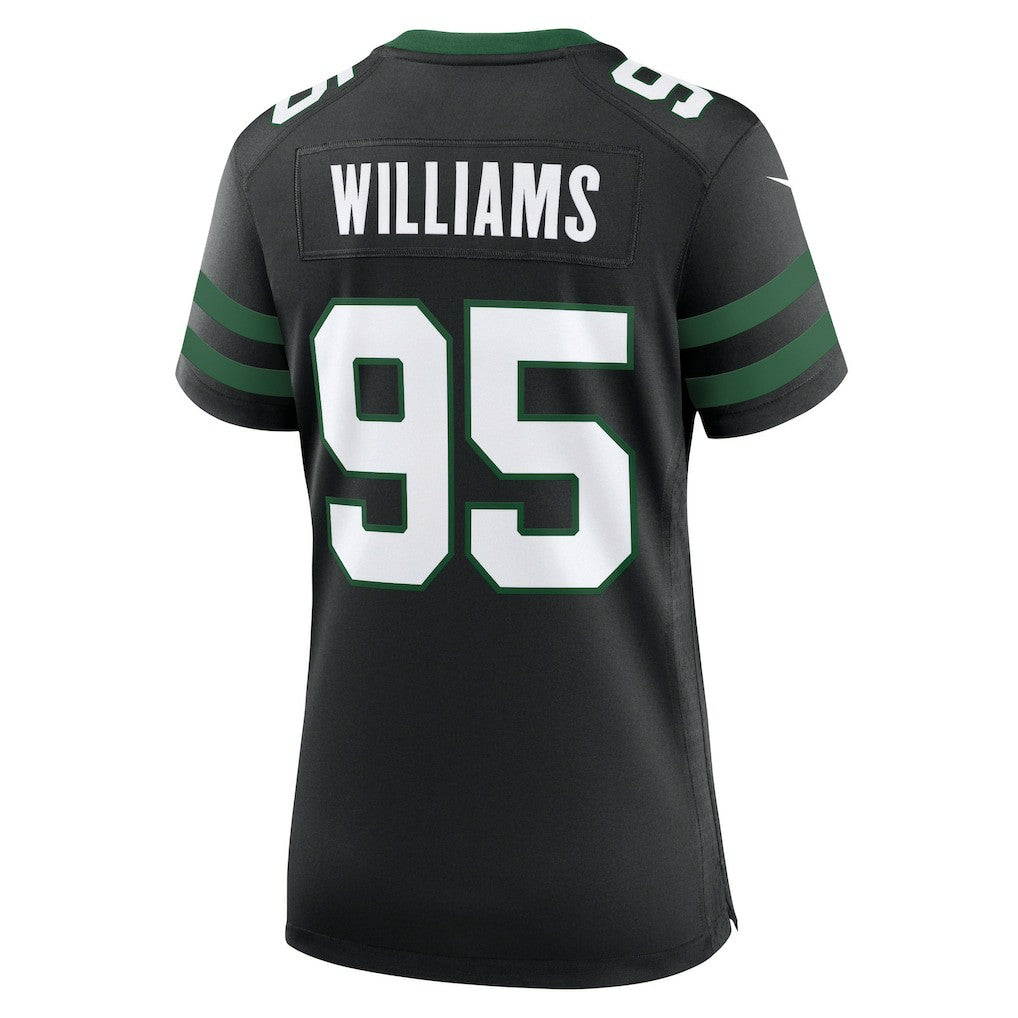 Quinnen Williams New York Jets Women's Alternate Game Jersey Legacy Black | Nike for Sale