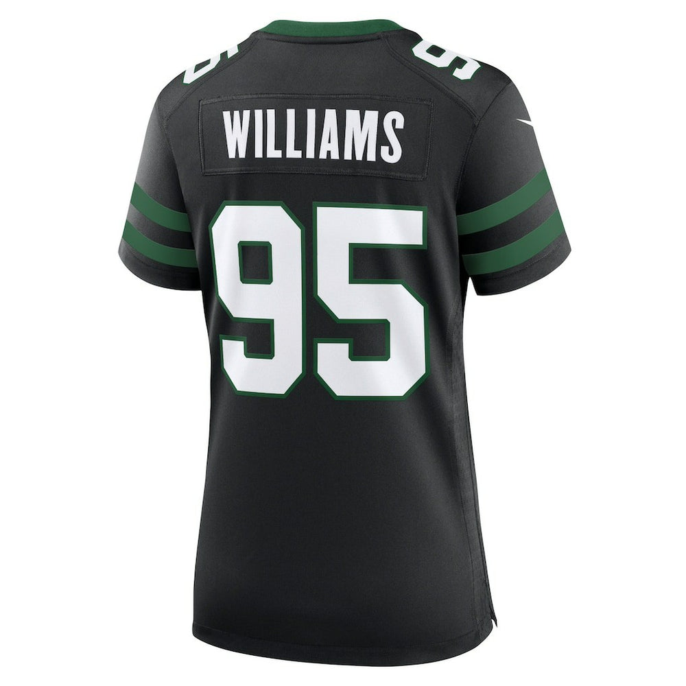 Quinnen Williams New York Jets Women's Alternate Game Jersey Legacy Black | Nike for Sale