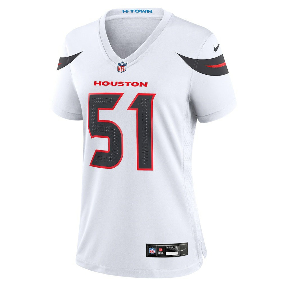 Will Anderson Jr. Houston Texans Women's Game Jersey White | Nike for Sale
