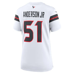 Will Anderson Jr. Houston Texans Women's Game Jersey White | Nike for Sale
