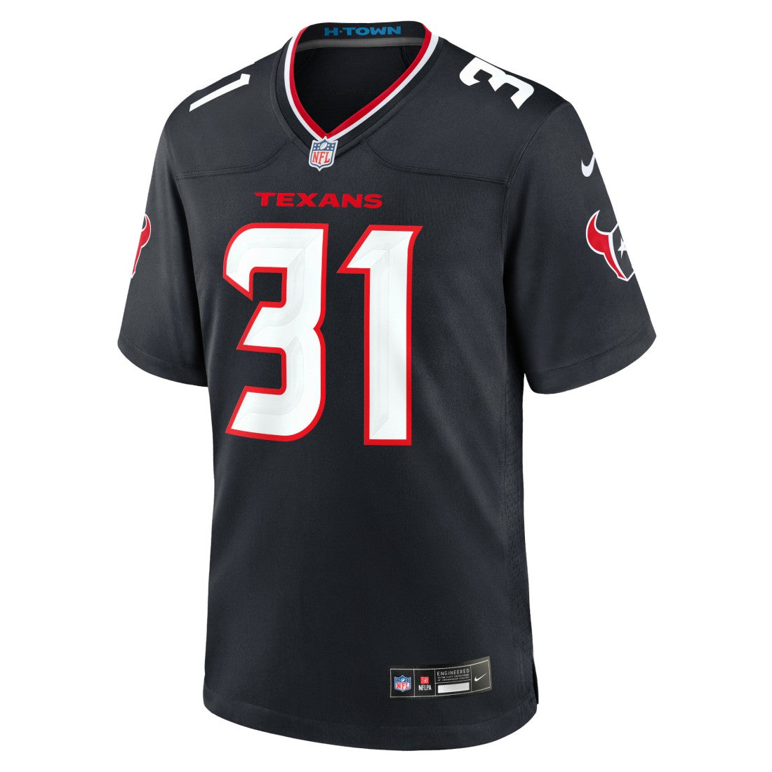 Dameon Pierce Houston Texans Game Jersey Navy | Nike for Sale