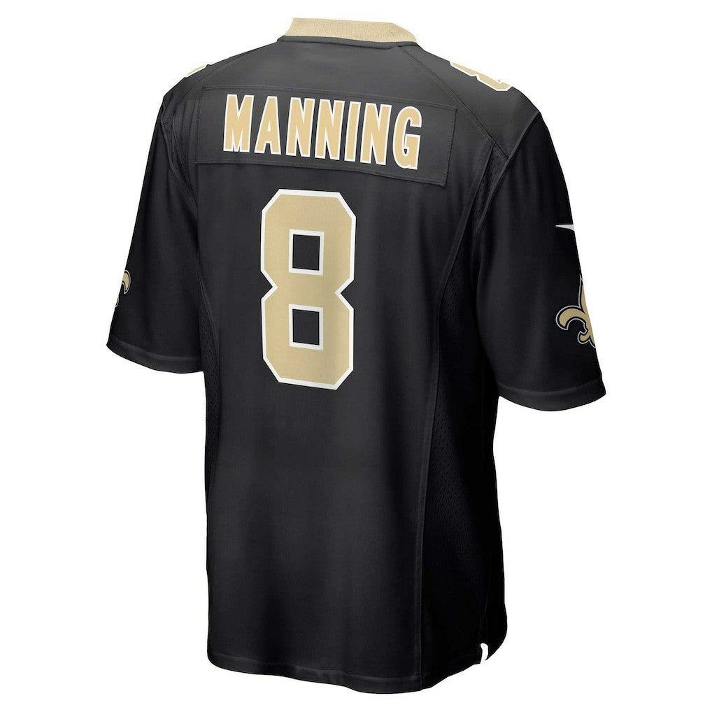 Archie Manning New Orleans Saints Retired Player Game Jersey Black | Nike for Sale
